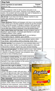 aspirin